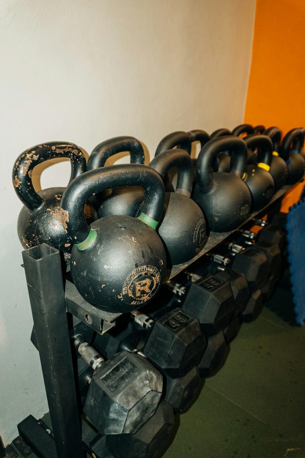 Gym equipment setup